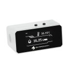 BarrowCH G1/4 Multimode OLED Display, Flow / Overheat Alarm with Intelligent Shutdown - White