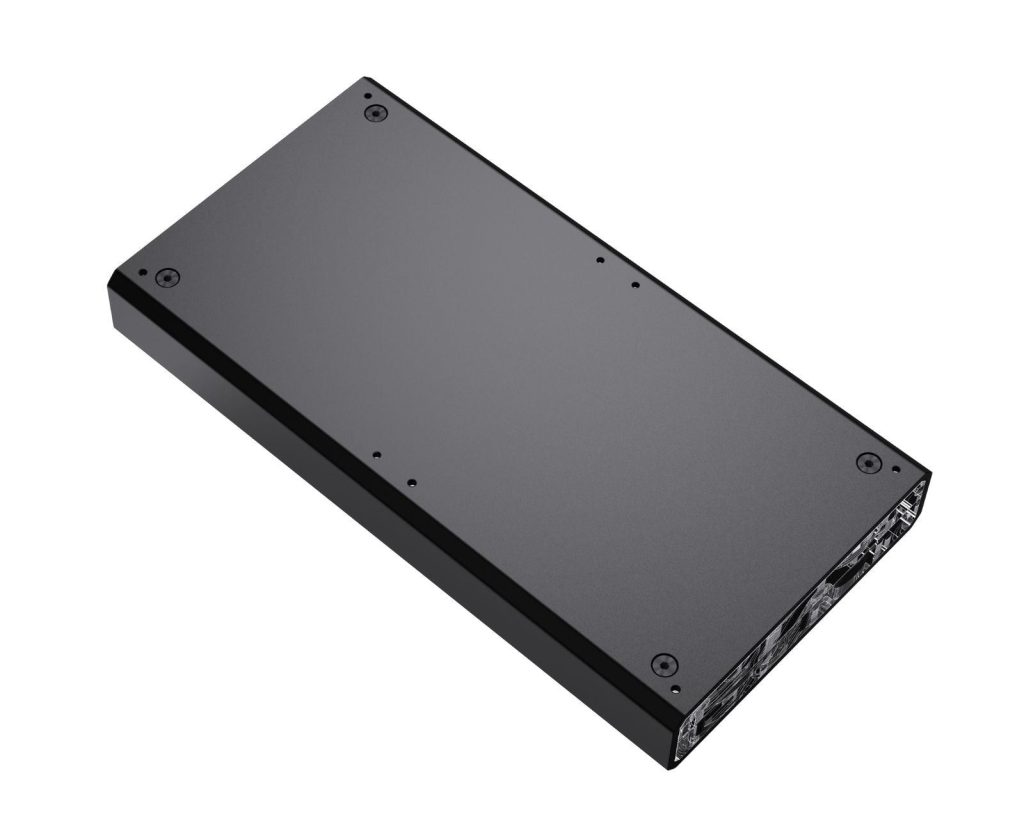 Bykski 240 Full Armour Universal Distro Plate with DDC PWM Pump, 5v aRGB - (RGV-DDC-X-TK240) - Black