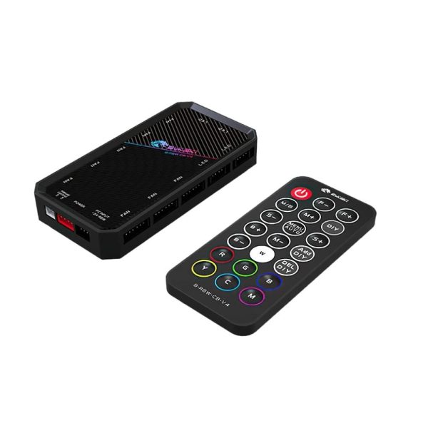 Bykski 8+4 5V aRGB (RBW) Light Controller Module with Remote (B-RBW-C8-V4)