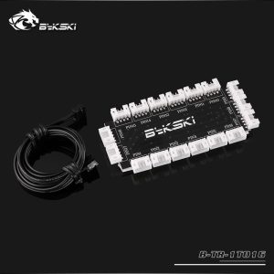 Bykski B-TR-1T016, 16 Channel 5v RBW Lighting Hub