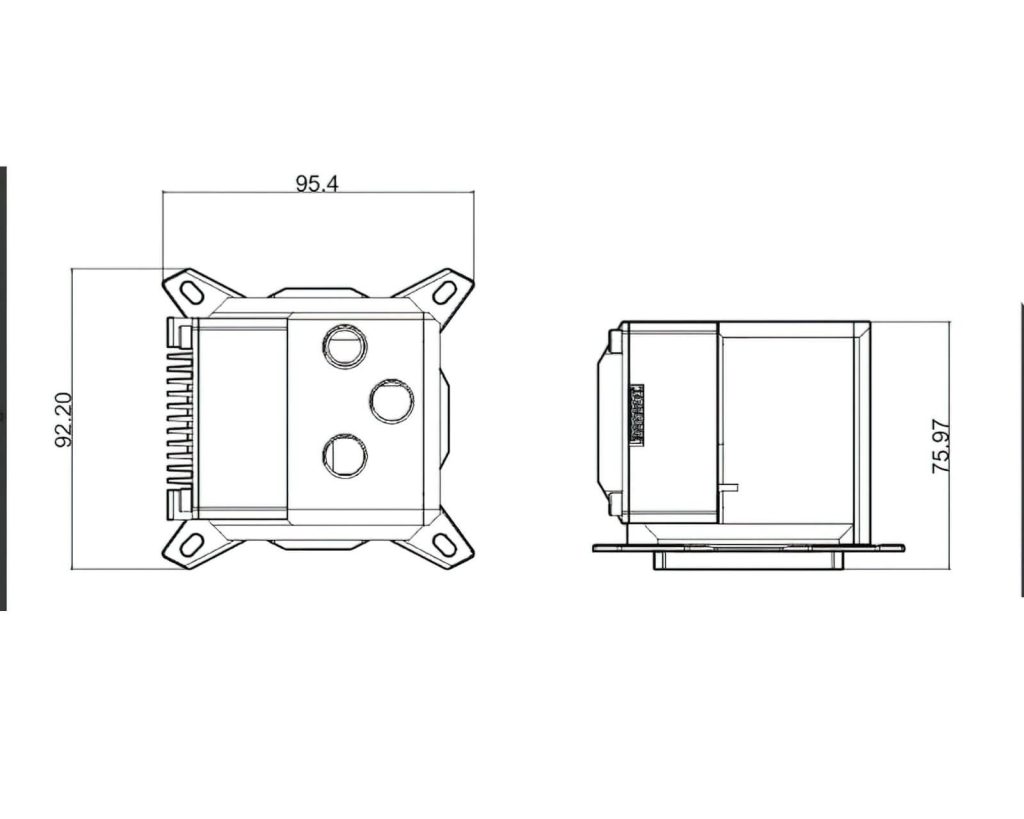 Bykski CPU-XPR-DDC-I CPU Water Block / Pump Combo with aRGB (Intel LGA 115x /1366 /20xx) : image 4