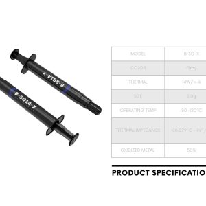 Bykski High Performance Thermal Grease 2.0 g Thermal Conductivity 14.0 w/m-k (B-SG14-X)