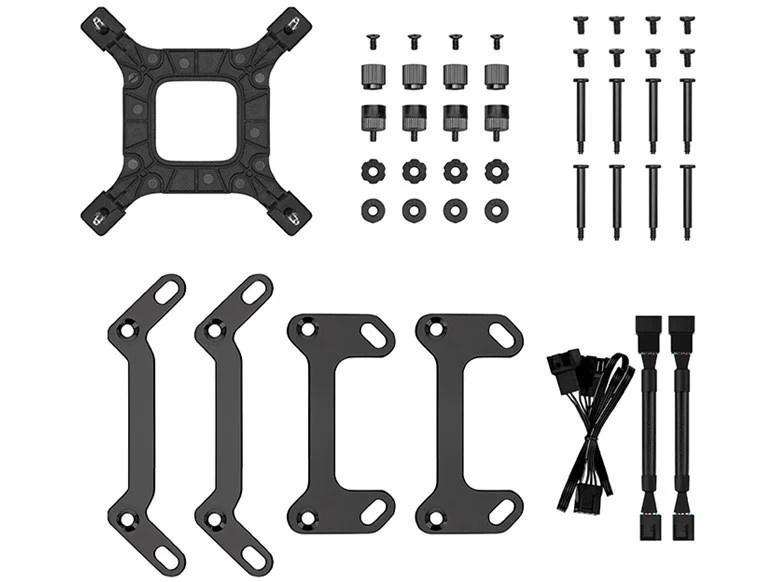 DeepCool LS520 Complete Watercooling Kit for CPU, 240mm - Black