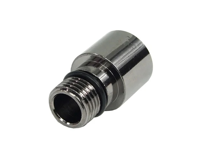 Eheim 1048 outlet adaptor to G1/4 - black nickel : image 1