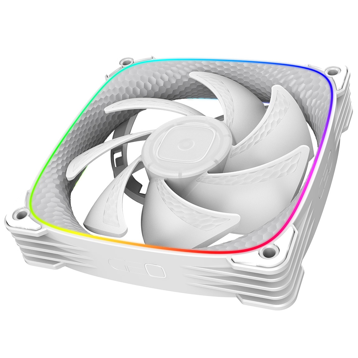 Geometric Future Squama 2503W RGB fans, pack of 3 - 120 mm, white
