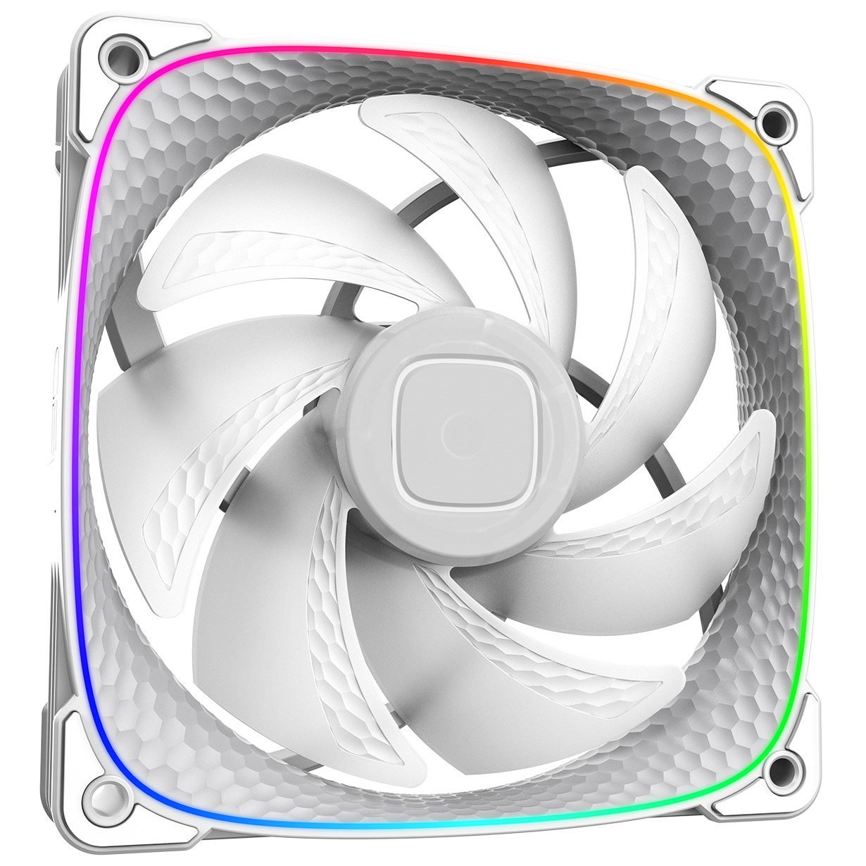 Geometric Future Squama 2503W RGB fans, pack of 3 - 120 mm, white