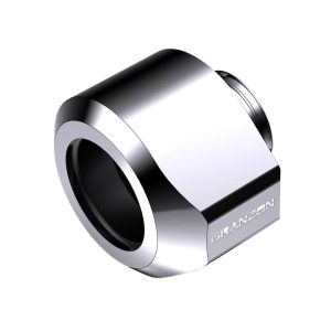 Granzon G1/4 - 14mm Anti Slip Rigid Tube Fitting (GD-FT14) 8 Pack - Silver : image 2