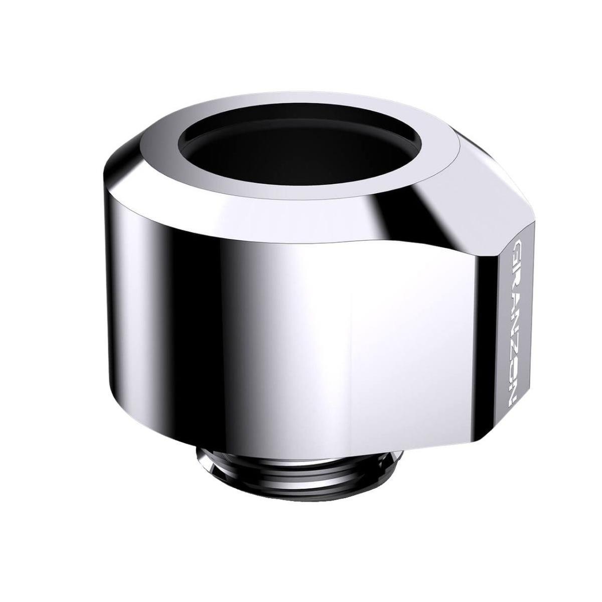 Granzon G1/4 - 14mm Anti Slip Rigid Tube Fitting (GD-FT14) 8 Pack - Silver : image 3
