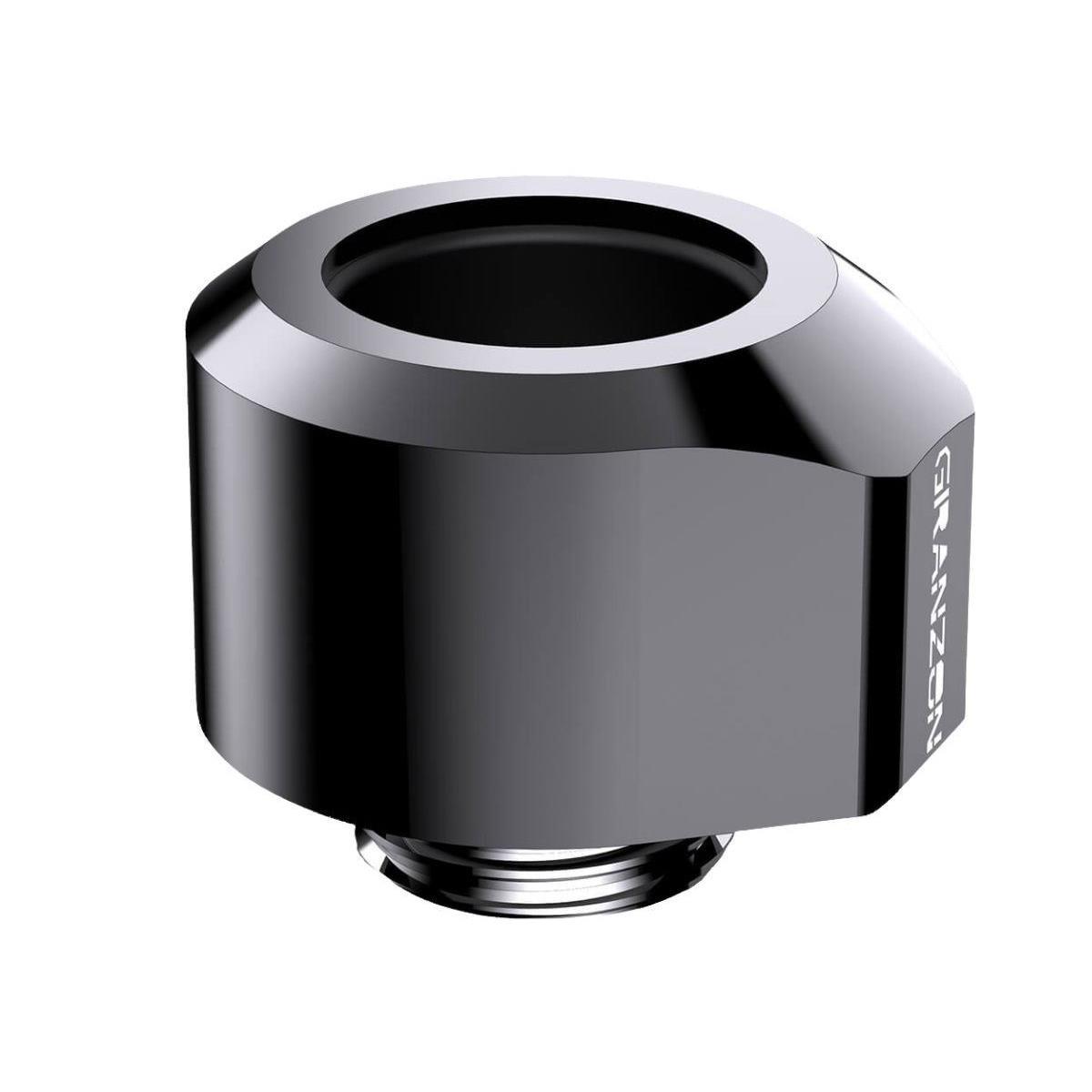 Granzon G1/4 - 14mm Anti Slip Rigid Tube Fitting (GD-FT14) - Black