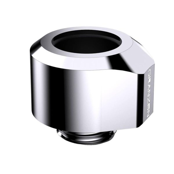 Granzon G1/4 – 14mm Anti Slip Rigid Tube Fitting (GD-FT14) – Silver