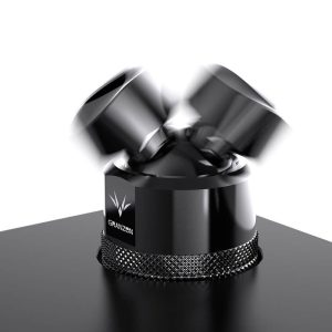 Granzon G1/4 Male Rotary to Female Multi Directional Elbow Fitting (GD-X) - Black : image 2
