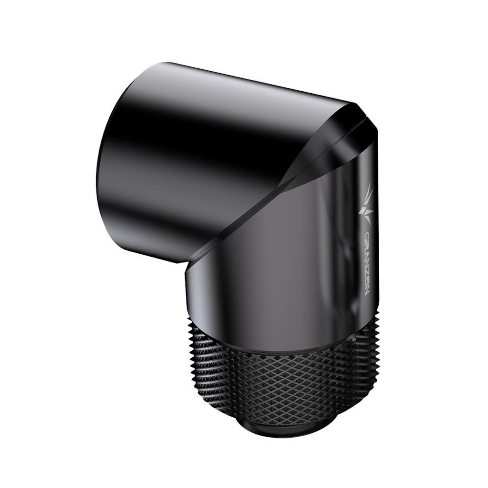 Granzon G1/4 Rotary Male to Female 0 - 90 Degree Multi Directional Elbow (GD-SK) - Black : image 2