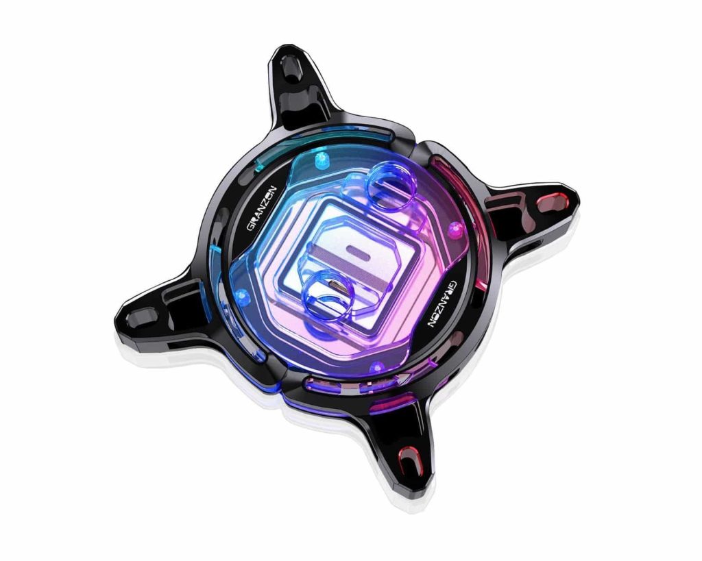 Granzon GAI0.1 CPU Water Block with 5v aRGB (INTEL 115x /1200 /20xx) - Black : image 1