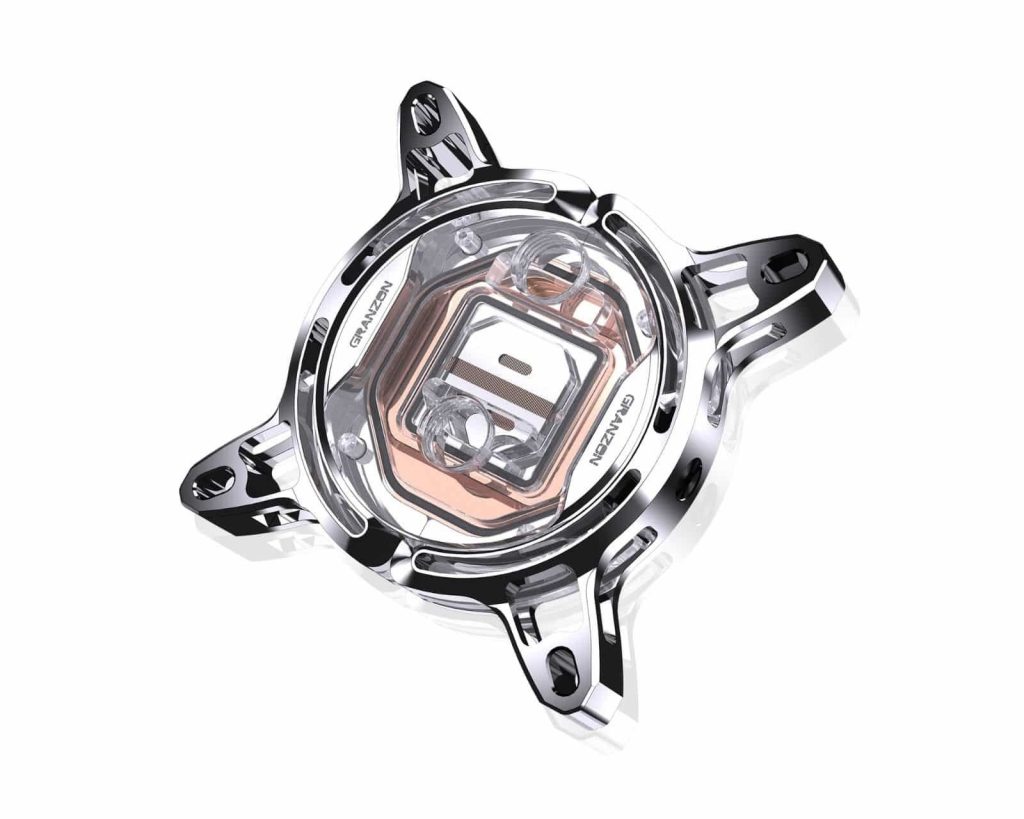 Granzon GAI0.1 CPU Water Block with 5v aRGB (INTEL 115x /1200 /20xx) - Silver