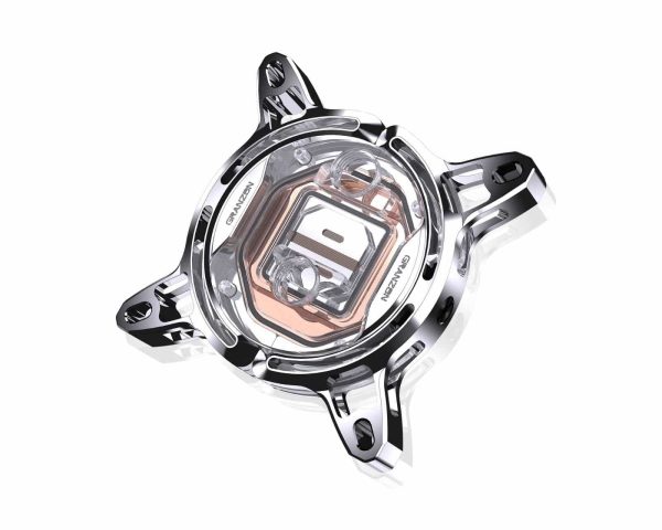 Granzon GAI0.1 CPU Water Block with 5v aRGB (INTEL 115x /1200 /20xx) – Silver