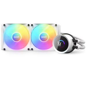 NZXT Kraken 280 White RGB Fans CPU Liquid Cooler