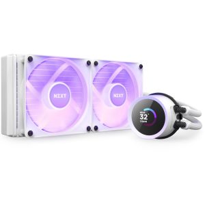 NZXT Kraken 280 White RGB Fans CPU Liquid Cooler