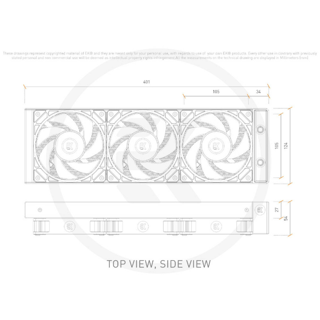 EK Waterblocks EK-Nucleus AIO CR360 Lux D-RGB Complete CPU Cooler : image 10