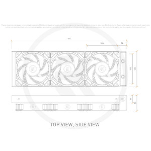 EK Waterblocks EK-Nucleus AIO CR360 Lux D-RGB Complete CPU Cooler : image 10