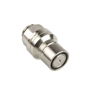 Koolance QD3 no-spill quick connect straight male, 1/4 inch - B-grade