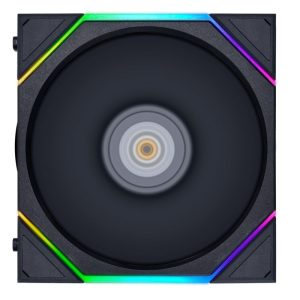 Lian Li UNI FAN TL Series reverse blade fans, pack of 3 incl. controller - 120mm, black - B-Grade