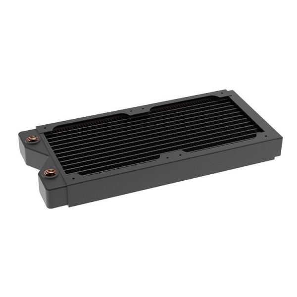 Liquid.cool 240mm (2x120mm) CC-30 Copper Radiator – Black
