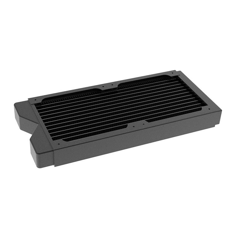 Liquid.cool 240mm (2x120mm) CC-30 Copper Radiator - Black