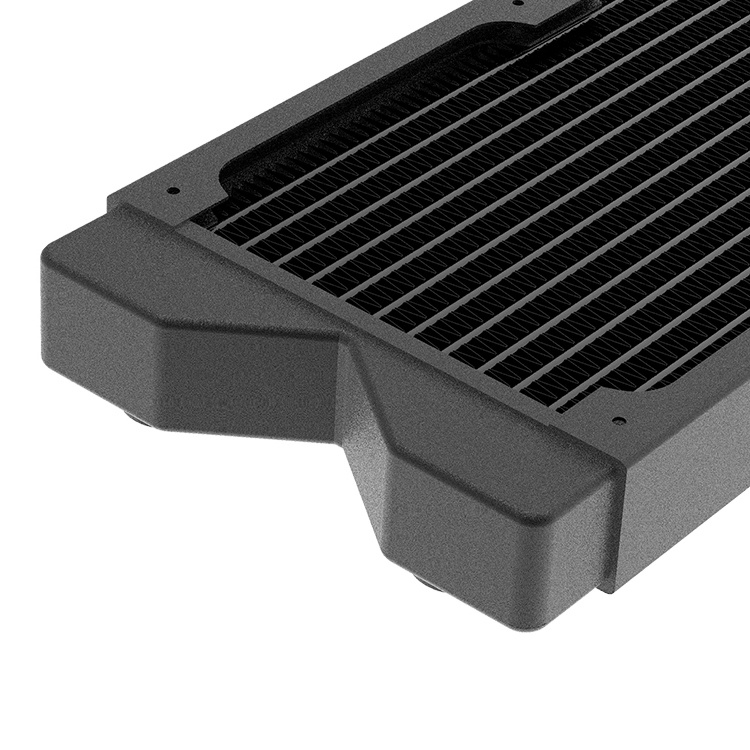Liquid.cool 360mm (3x120mm) CC-30 Copper Radiator - Black