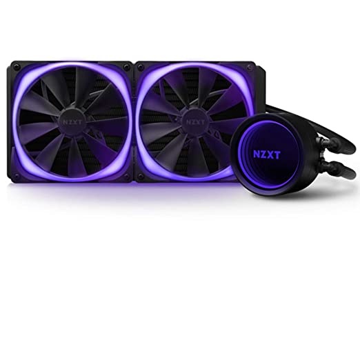NZXT Kraken 280 Black with RGB fans