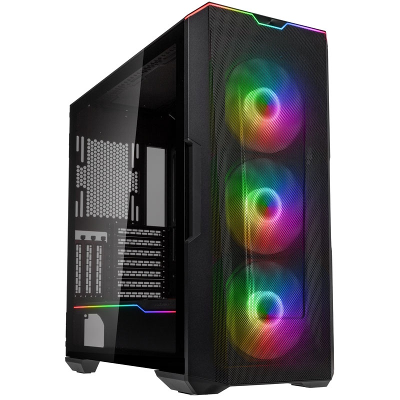 PHANTEKS Eclipse G500A D-RGB midi tower, tempered glass - black