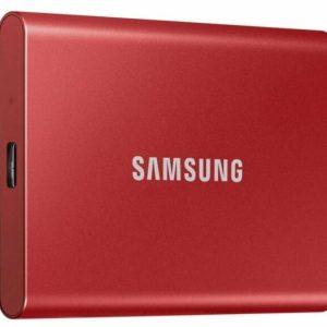 Samsung T7 1TB Ext SSD Metallic Red