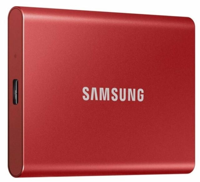 Samsung T7 1TB Ext SSD Metallic Red