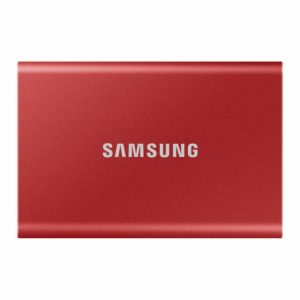 Samsung T7 1TB Ext SSD Metallic Red