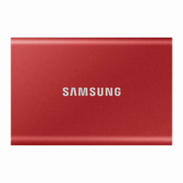 Samsung T7 1TB Ext SSD Metallic Red