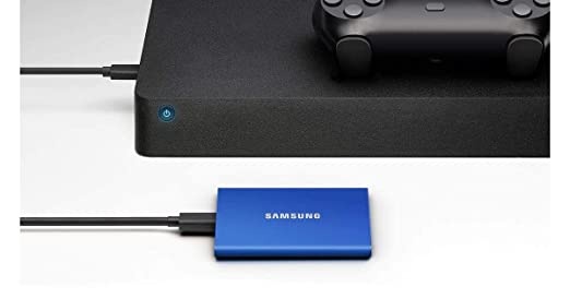 Samsung T7 2TB Ext SSD Indigo Blue