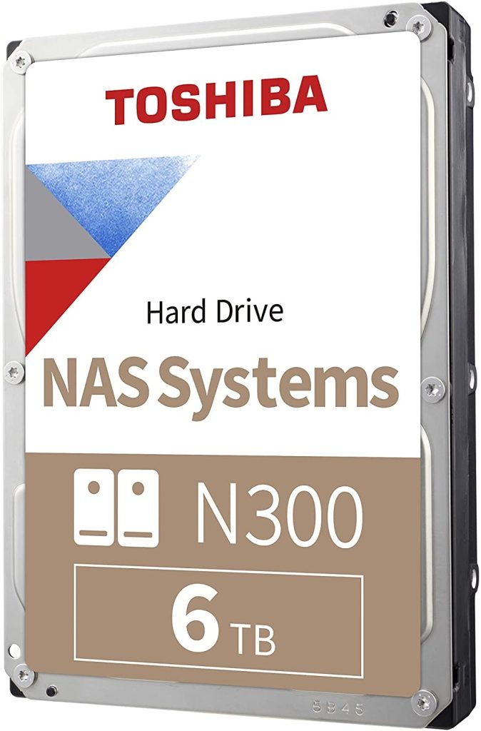 Toshiba 6TB N300 256MB Internal HDD Bulk