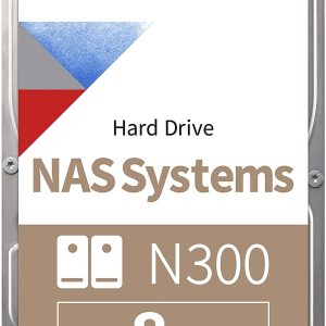 Toshiba 8TB N300 256MB Internal HDD Bulk