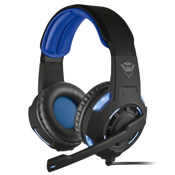 Trust Gaming GXT 350 Radius 7.1 Surround Headset – Black / Blue