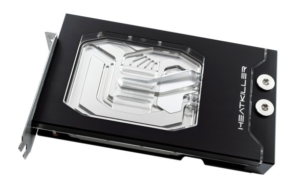 Watercool HEATKILLER V for RTX 4080 FE – ACRYL Ni-Bl aRGB