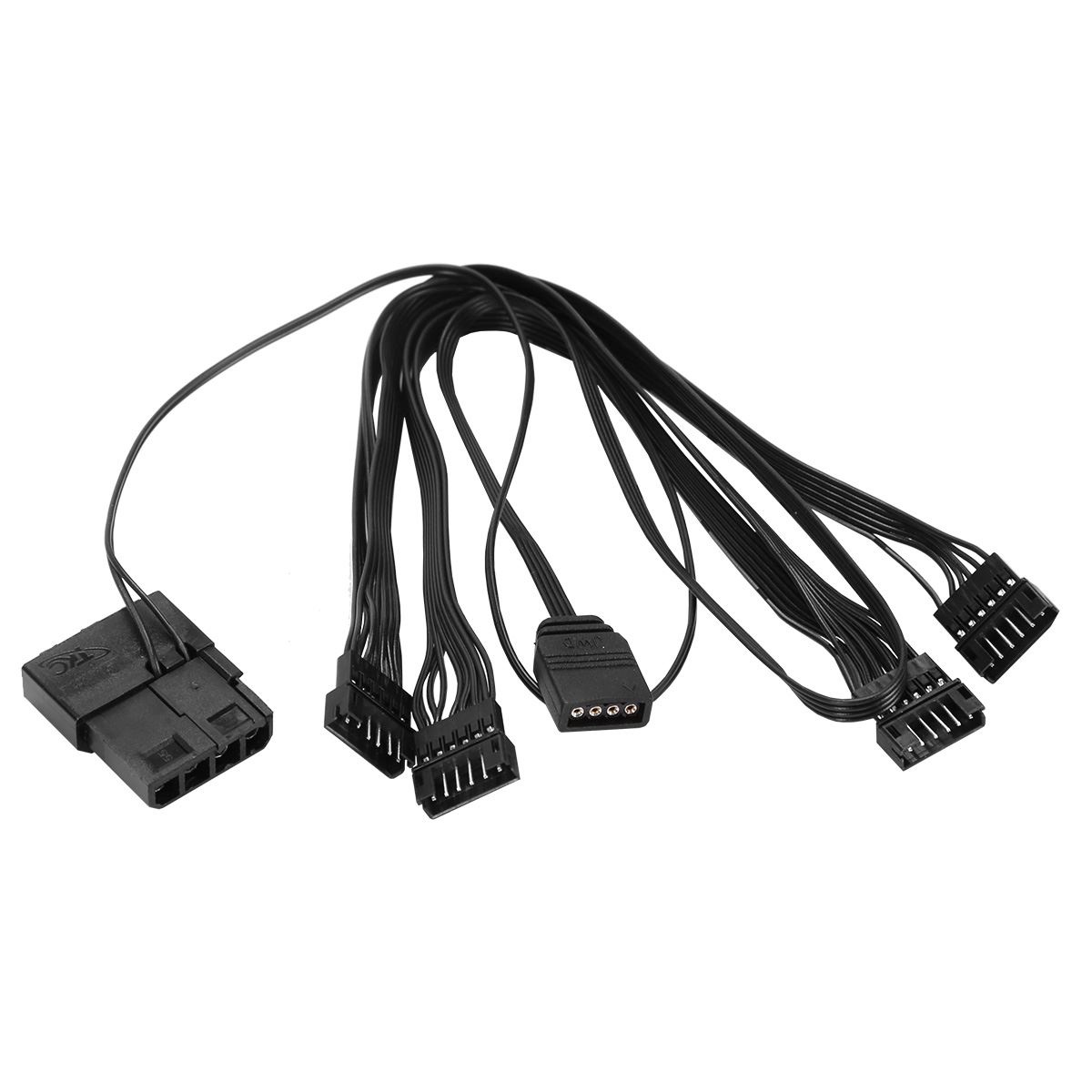 WCUK RGB Fan Adaptor With 4 x 6pin 1 x Molex 1 x Aura