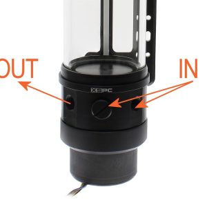 XSPC D5 Photon 170 aRGB Reservoir V4 (For D5 Pump) - Black
