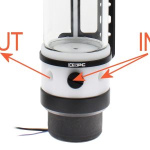 XSPC D5 Photon 170 aRGB Reservoir V4 (For D5 Pump) - White