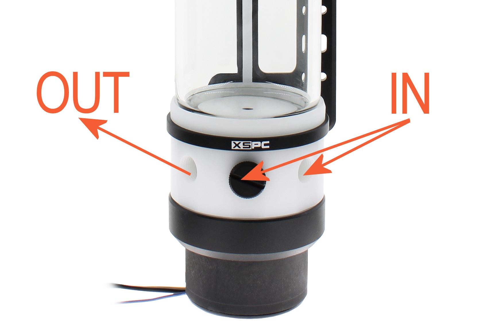 XSPC D5 Photon 170 aRGB Reservoir V4 (For D5 Pump) - White