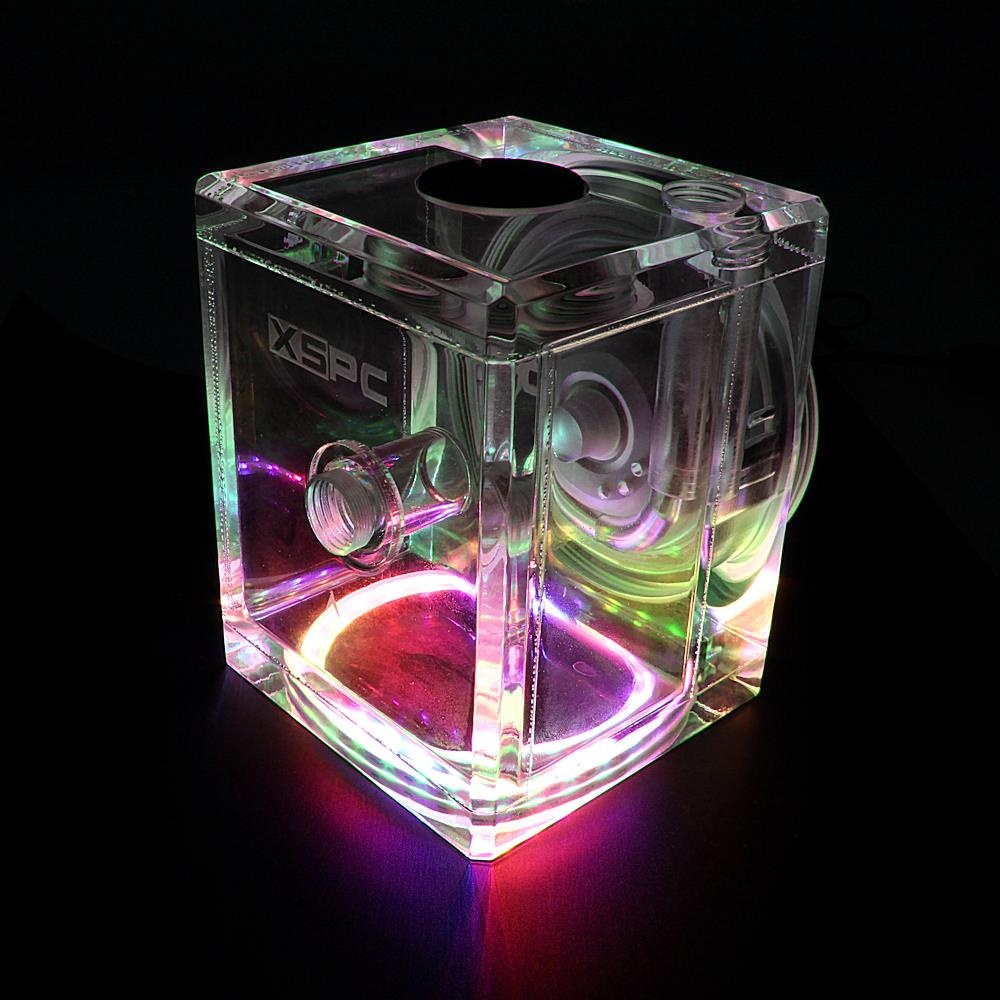 XSPC D5 PWM aRGB Acrylic Tank Reservoir Pump / Combo