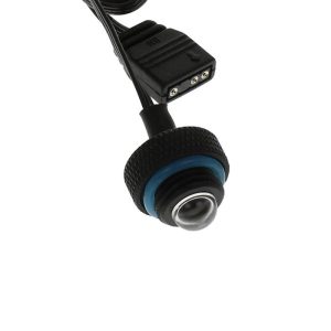 XSPC G1/4, 5V 3Pin aRGB LED Blank Plug - Matt Black
