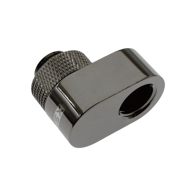XSPC G1/4 Rotary 14mm Offset adapter – Black Chrome