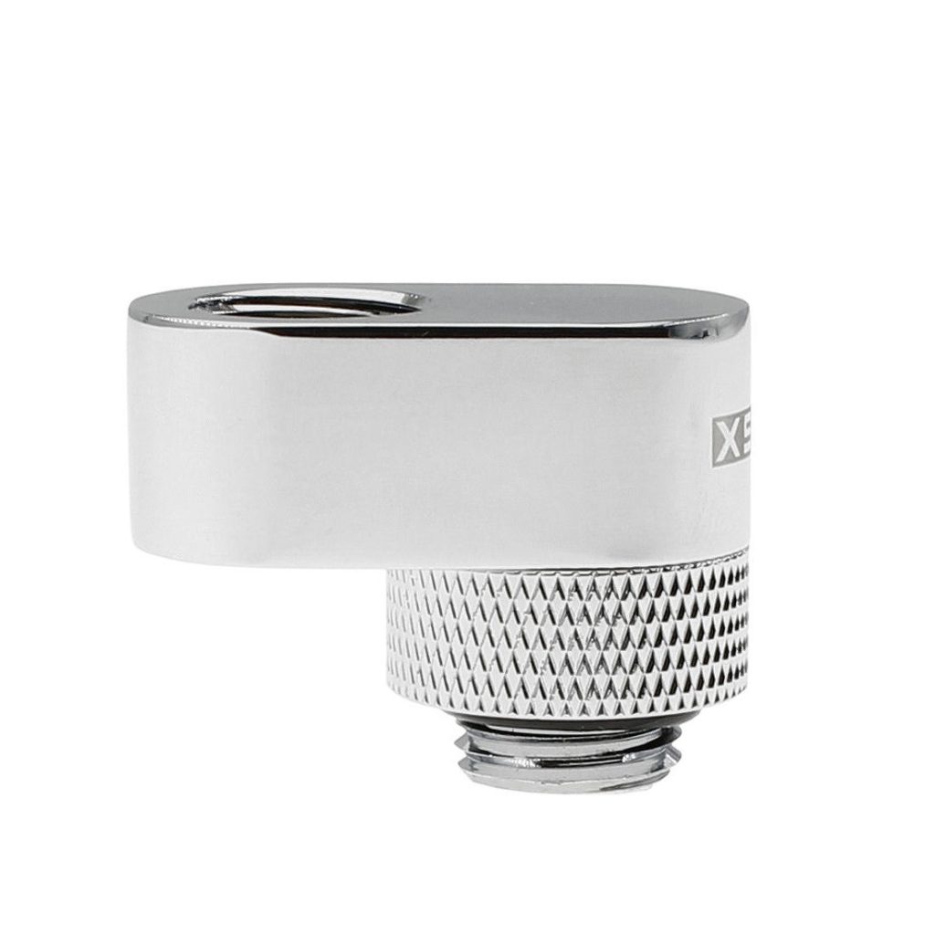 XSPC G1/4 Rotary 14mm Offset adapter - Chrome