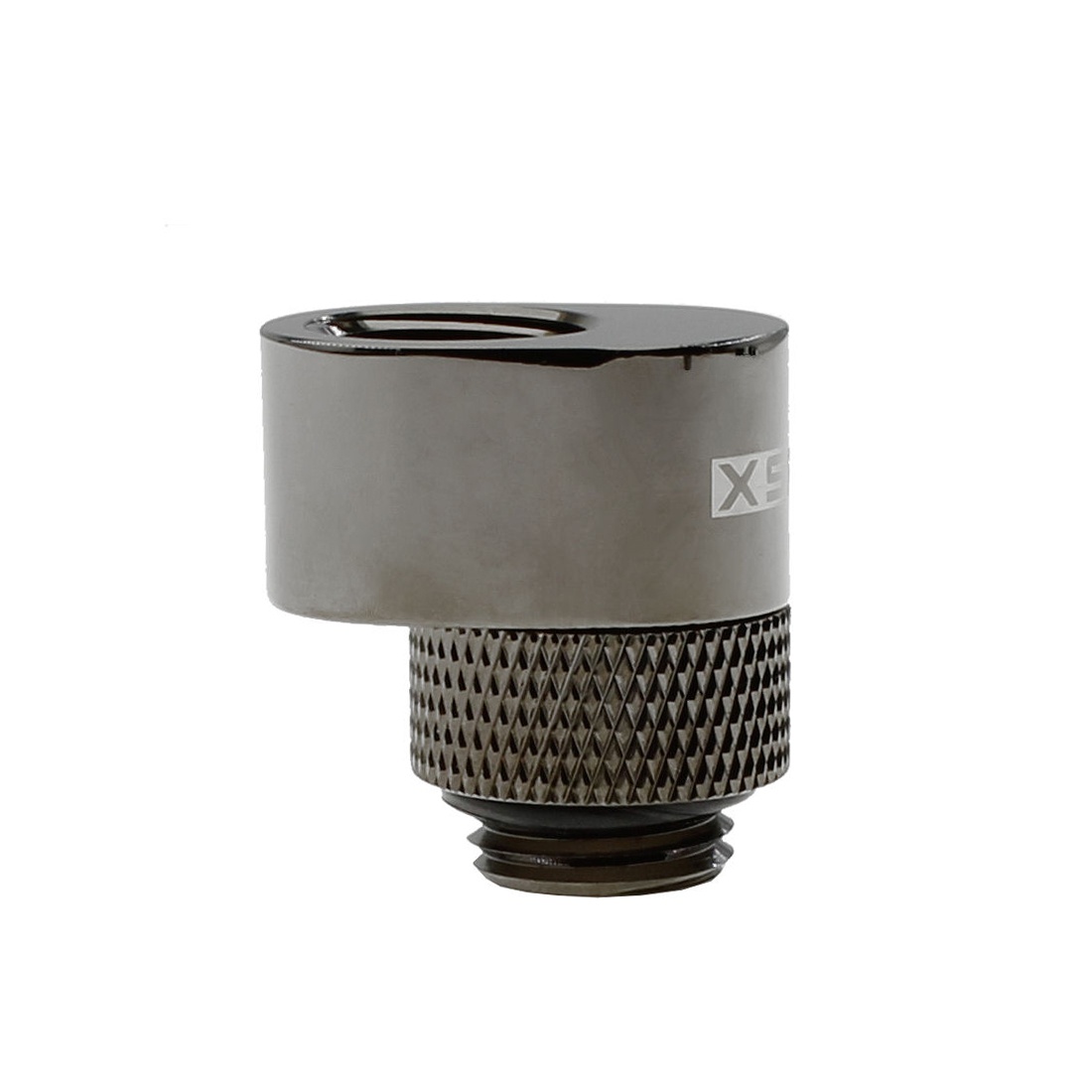 XSPC G1/4 Rotary 7mm Offset adapter - Black Chrome
