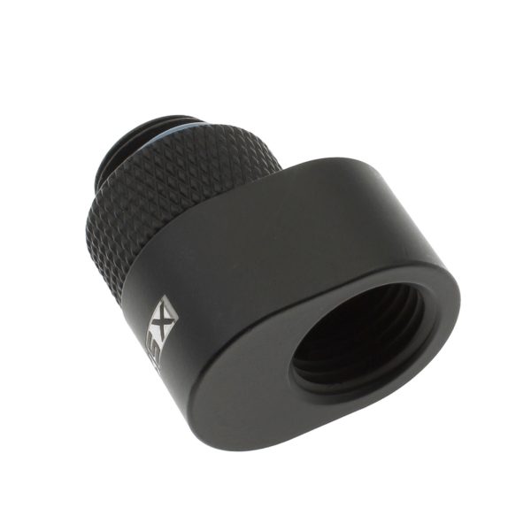 XSPC G1/4 Rotary 7mm Offset adapter – Matt Black
