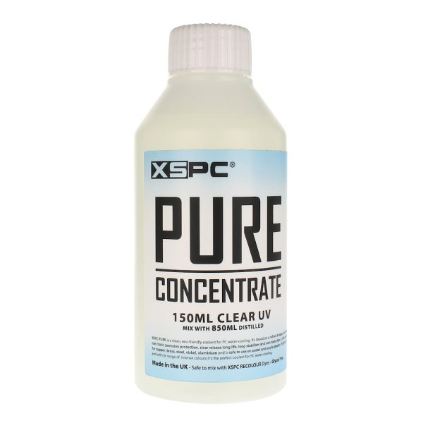 XSPC PURE Distilled Concentrate Coolant 150ml – Clear UV